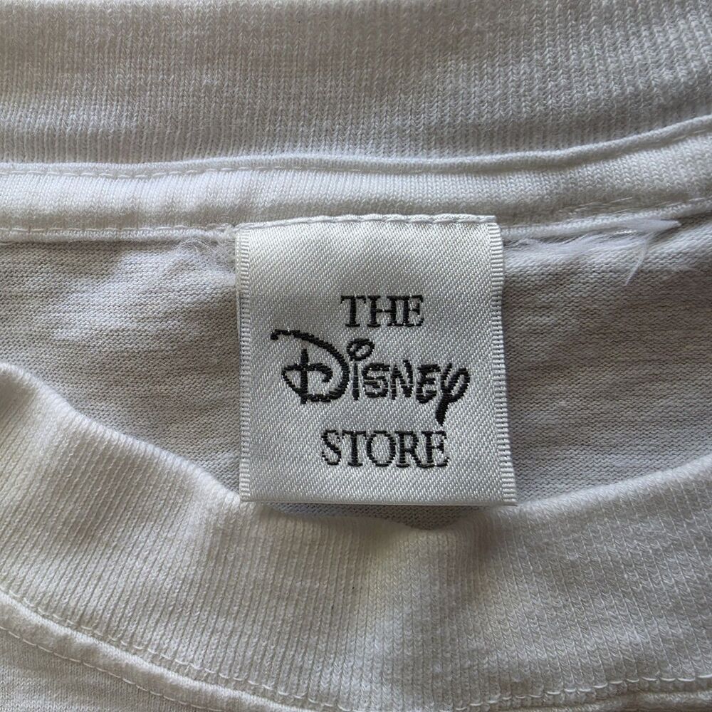 Vintage The Disney Store 7 Dwarfs Mine Keep Out Jeweled T-Shirt Snow White Rare - Picture 4 of 9